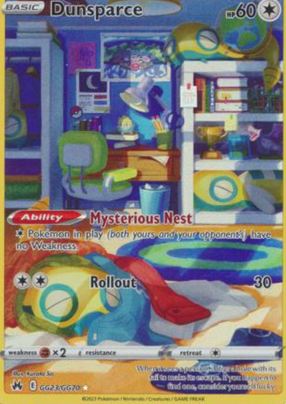 Dunsparce - GG23/GG70 - Holo Rare