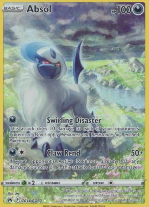Absol - GG16/GG70 - Holo Rare