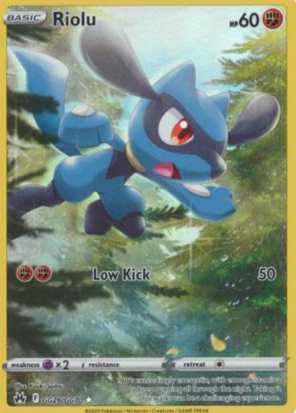 Riolu - GG26/GG70 - Holo Rare