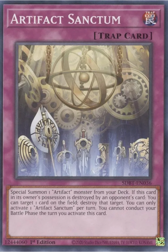 Artifact Sanctum - SDBT-EN036 - Common 1st Edition