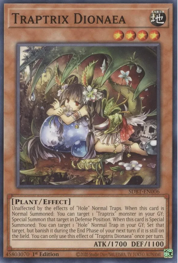 Traptrix Dionaea - SDBT-EN006 - Common 1st Edition