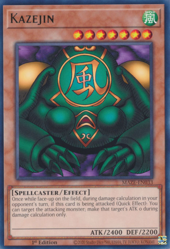 Kazejin - MAZE-EN033 - Rare 1st Edition