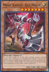 Mekk-Knight Red Moon - MAZE-EN045 - Rare 1st Edition