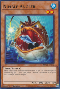 Nimble Angler - MAZE-EN042 - Rare 1st Edition