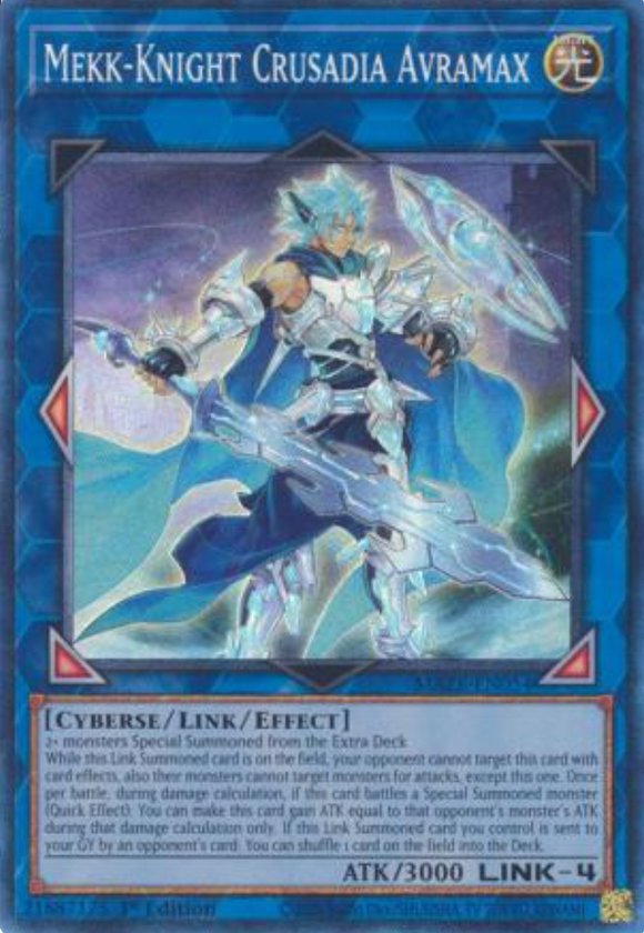 Mekk-Knight Crusadia Avramax - MAZE-EN054 - Collector's Rare 1st Edition