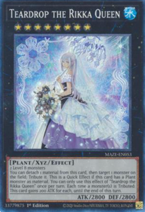 Teardrop the Rikka Queen - MAZE-EN053 - Collector's Rare 1st Edition