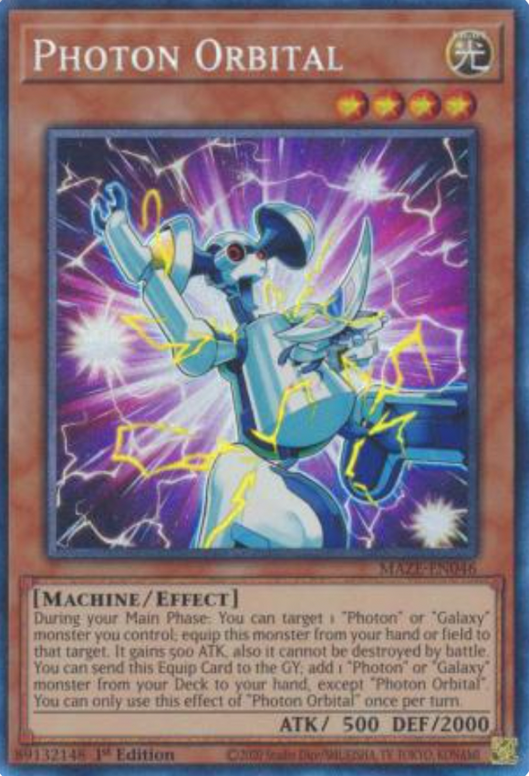 Photon Orbital - MAZE-EN046 - Collector's Rare 1st Edition