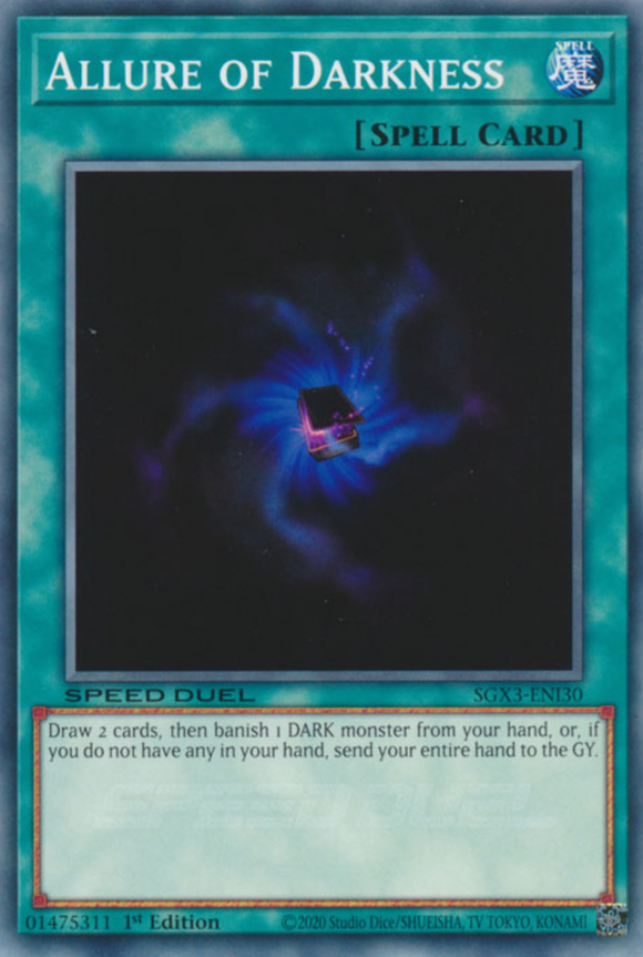 Allure of Darkness - SGX3-ENI30 - Common 1st Edition