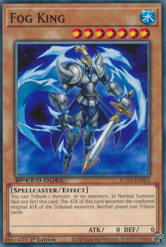 Fog King - SGX3-ENH01 - Common 1st Edition