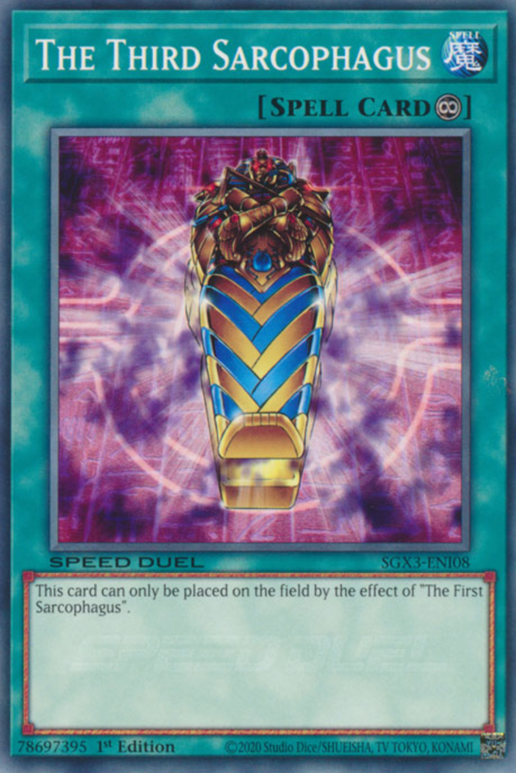 The Third Sarcophagus - SGX3-ENI08 - Common 1st Edition