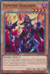 Vampire Sorcerer - SGX3-ENC07 - Common 1st Edition