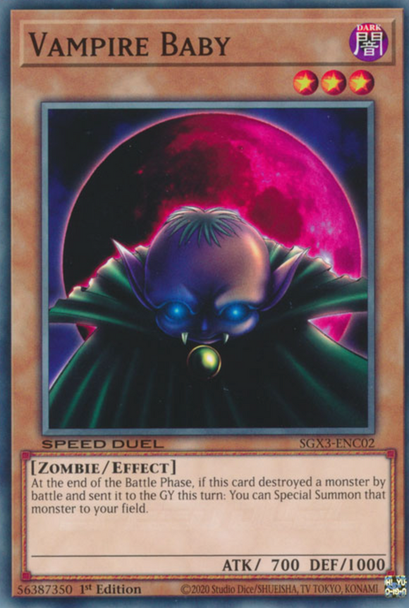 Vampire Baby - SGX3-ENC02 - Common 1st Edition