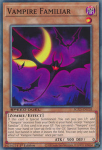 Vampire Familiar - SGX3-ENC03 - Common 1st Edition