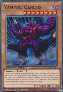 Vampire Genesis - SGX3-ENC01 - Common 1st Edition