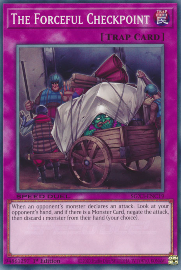 The Forceful Checkpoint - SGX3-ENC19 - Common 1st Edition