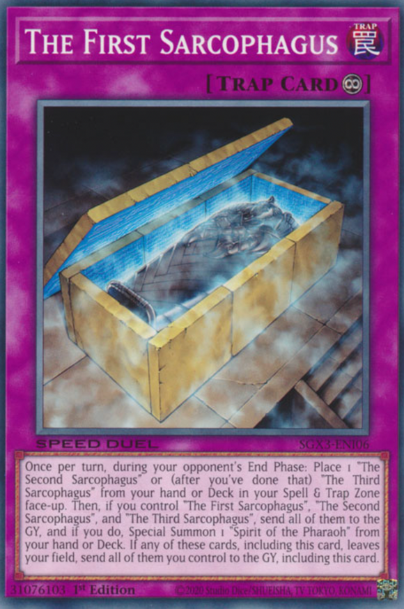 The First Sarcophagus - SGX3-ENI06 - Common 1st Edition