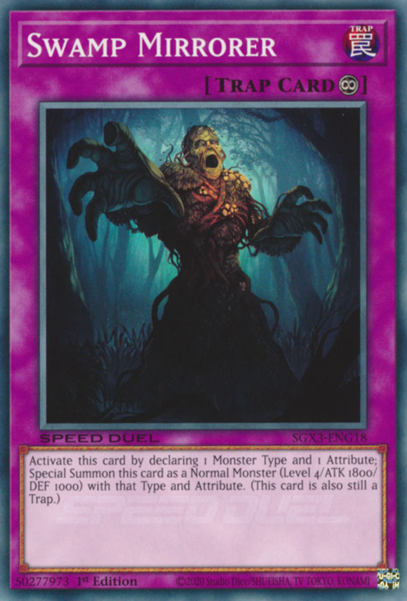 Swamp Mirrorer - SGX3-ENG18 - Common 1st Edition