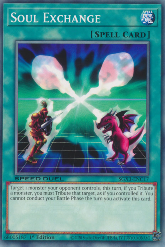 Soul Exchange - SGX3-ENC17 - Common 1st Edition