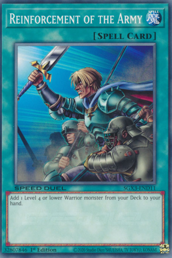 Reinforcement of the Army - SGX3-END11 - Common 1st Edition