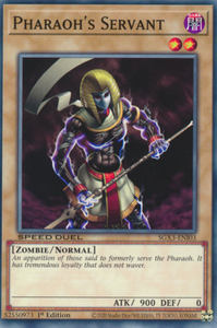 Pharaoh's Servant - SGX3-ENI03 - Common 1st Edition