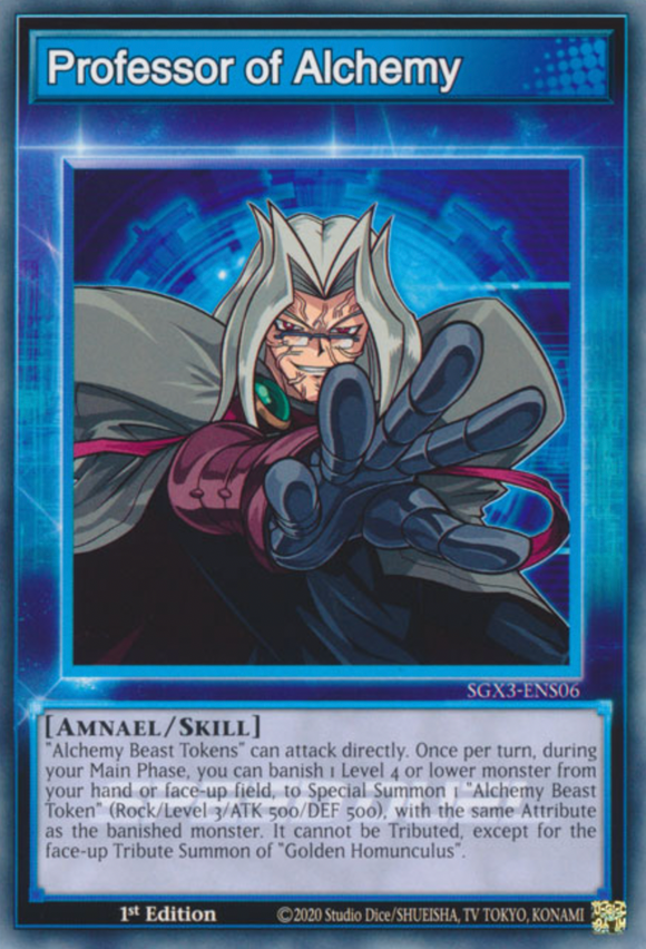 Professor of Alchemy - SGX3-ENS06 - Common 1st Edition