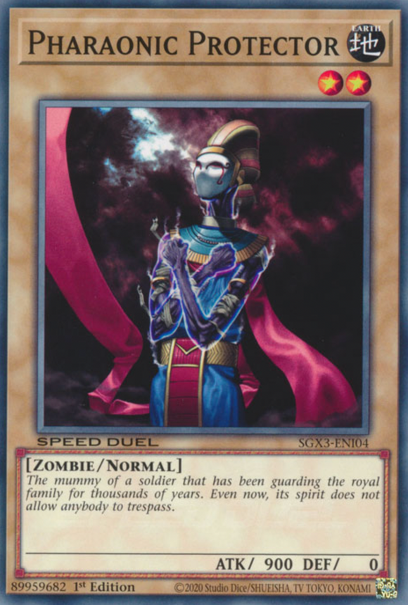 Pharaonic Protector - SGX3-ENI04 - Common 1st Edition