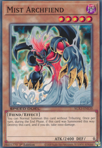 Mist Archfiend - SGX3-ENE10 - Common 1st Edition