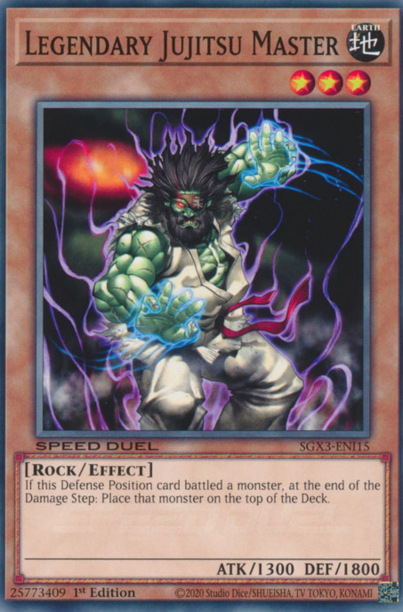 Legendary Jujitsu Master - SGX3-ENI15 - Common 1st Edition
