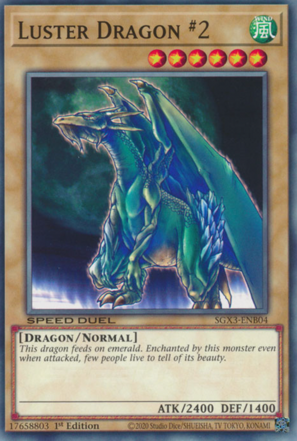 Luster Dragon #2 - SGX3-ENB04 - Common 1st Edition