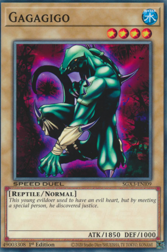 Gagagigo - SGX3-ENI09 - Common 1st Edition
