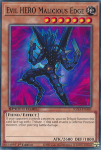 Evil HERO Malicious Edge - SGX3-ENA01 - Common 1st Edition