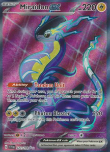 Miraidon ex - 227/198 - Full Art Secret Rare