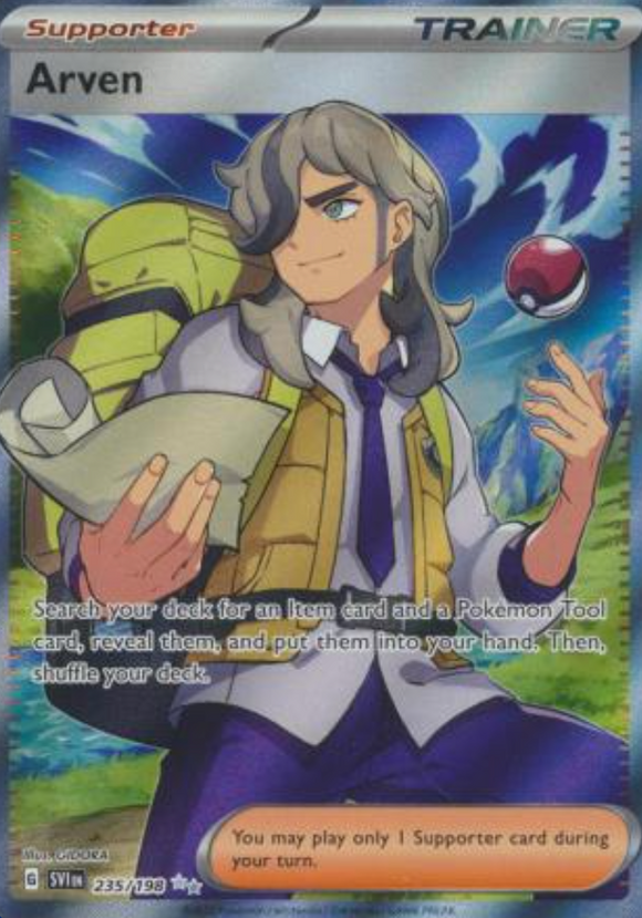Arven - 235/198 - Full Art Secret Rare