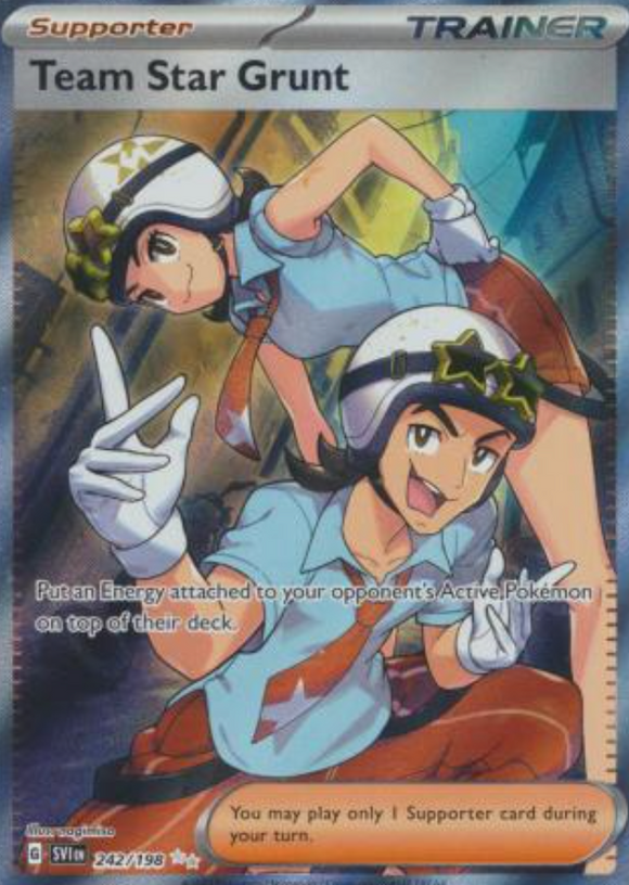 Team Star Grunt - 242/198 - Full Art Secret Rare