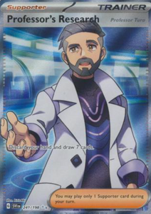 Professor's Research (Professor Turo) - 241/198 - Full Art Secret Rare
