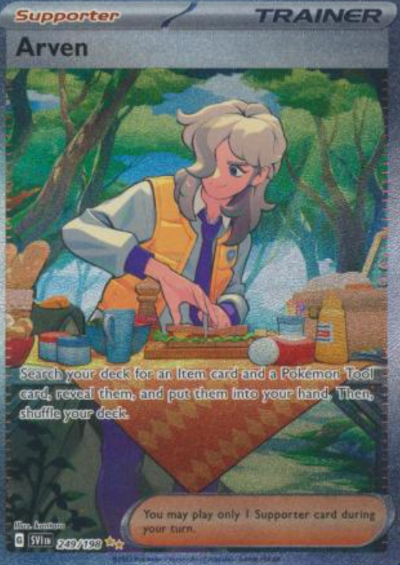 Arven - 249/198 - Special Illustration Rare