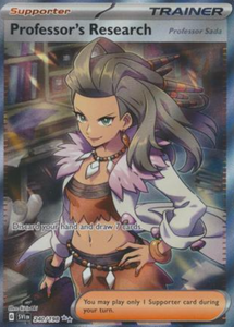 Professor's Research (Professor Sada) - 240/198 - Full Art Secret Rare Essential Cards Professor's Research (Professor Sada) - 240/198 - Full Art Secret Rare Essential Cards