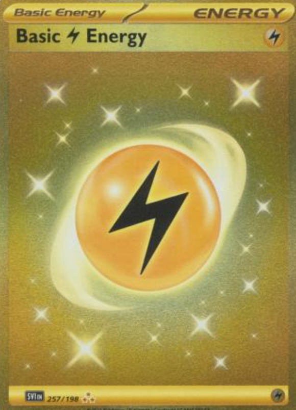 Lightning Energy - 257/198 - Gold Secret Rare