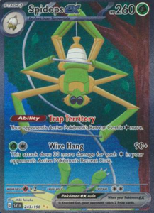 Spidops ex - 243/198 - Special Illustration Rare