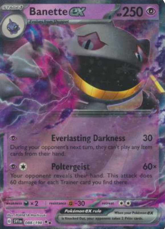 Banette ex - 088/198 - Ultra Rare