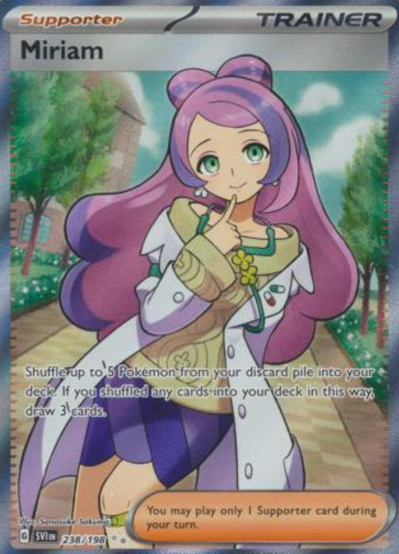 Miriam - 238/198 - Full Art Secret Rare