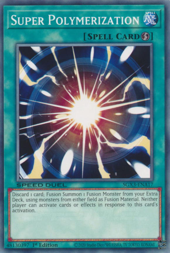 Super Polymerization - SGX3-ENA17 - Common 1st Edition