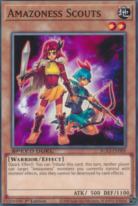 Amazoness Scouts - SGX3-END09 - Common 1st Edition