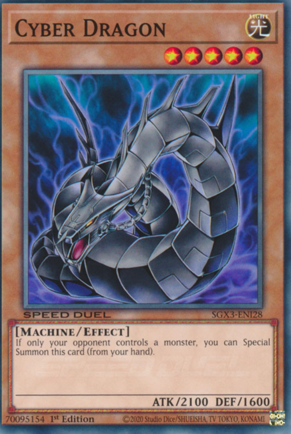 Cyber Dragon - SGX3-ENI28 - Common 1st Edition