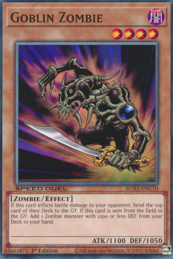 Goblin Zombie - SGX3-ENC10 - Common 1st Edition