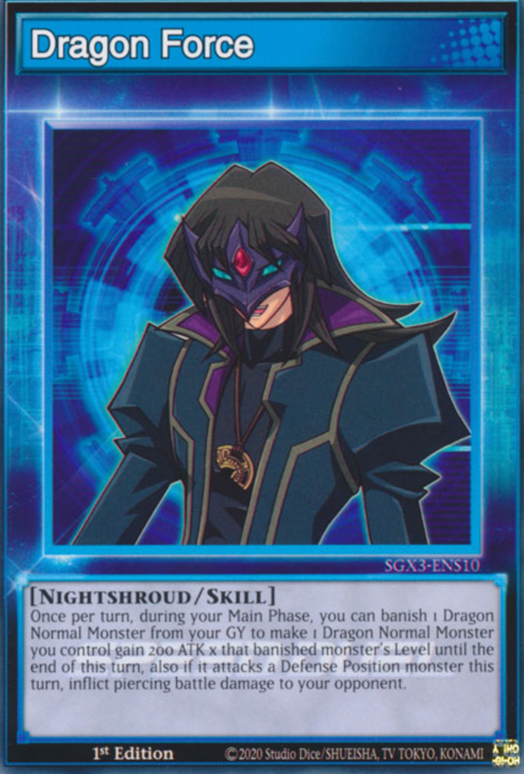 Dragon Force - SGX3-ENS10 - Common 1st Edition