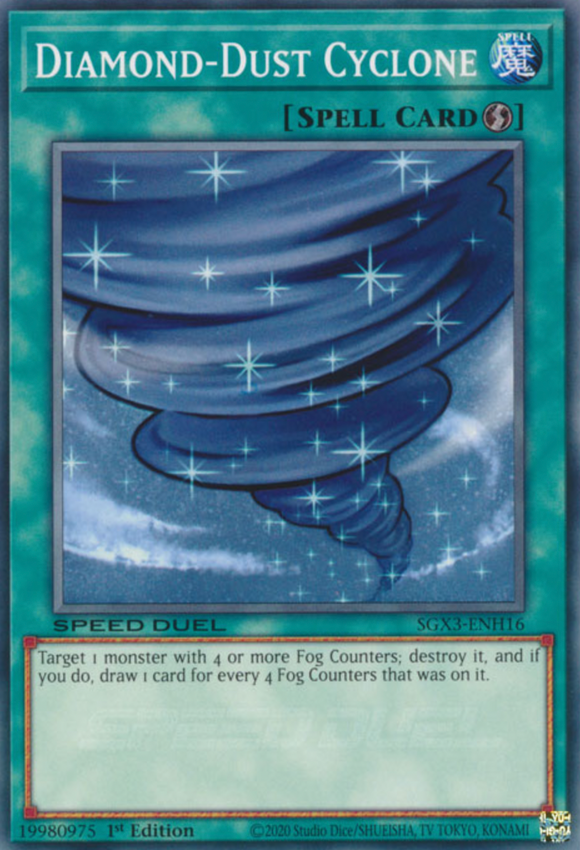 Diamond-Dust Cyclone - SGX3-ENH16 - Common 1st Edition