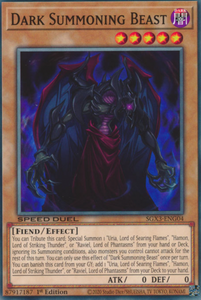 Dark Summoning Beast - SGX3-ENG04 - Common 1st Edition