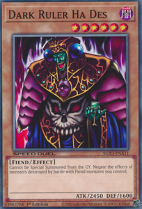 Dark Ruler Ha Des - SGX3-ENA11 - Common 1st Edition