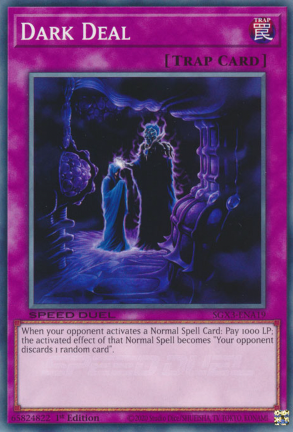 Dark Deal - SGX3-ENA19 - Common 1st Edition